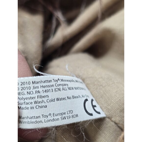 Fraggle Rock Gorg Hand Puppet Manhattan Toys Jim Henson 2010 READ DESCRIPTION - Picture 5 of 11